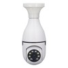 Wireless Light Bulb Camera 360 Degree Auto Tracking Recording 2