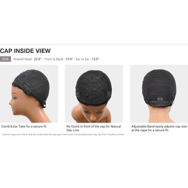 Janet Collection Natural Curly Wig Natural Afro Kane (ORANGEADE)