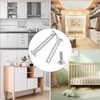 QWORK® 150pcs Cabinet Joining Screws Furniture Joining Screws Bolts Connecting