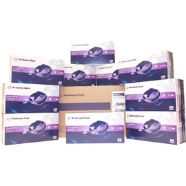 Halyard Health Purple Nitrile Exam Gloves SIZE: Medium, 100/BX (Case of 10 Boxes