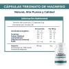 Magnesio Treonato 1000mg Cápsulas Sabor Alta Absorción Unidades