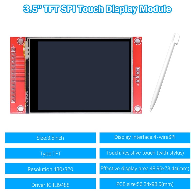 3.5 Inch LCD TFT Touch Display Binghe 3.5 Inch LCD