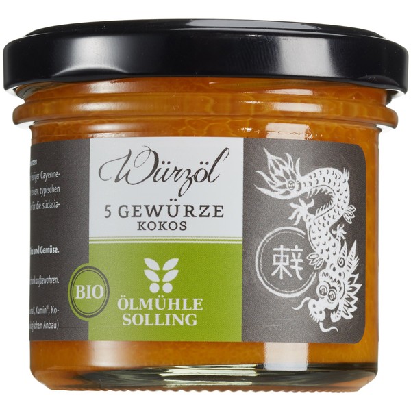 Ölmühle Solling Coconut Spice Oil Chin. 5 Spices (Spicy), Pack
