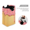 JUMBEAR Ice Cream Cone Laundry Basket Collapsible Large Clothes Hamper