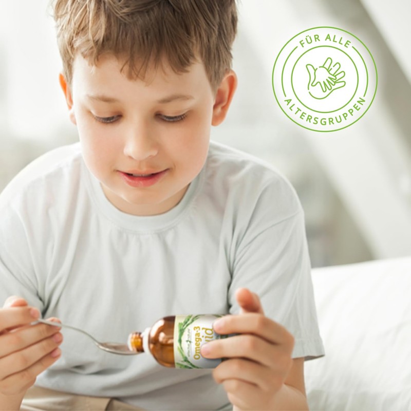 Effective Nature Omega-3 Oil EPA & DHA, Vegan Algae Oil