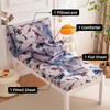 SDIII 4 Piece 3D Dinosaur Toddler Bedding Set Soft Microfiber