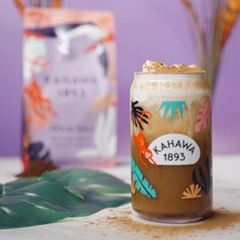 KAHAWA 1893 - African Spice - As Seen on Shark Tank - Medium Roast Coffee w/Fresh Spices of Cinnamon, Cardamom, and Cloves - Directly Farmer Sourced from East Africa - Pre Ground - 12oz