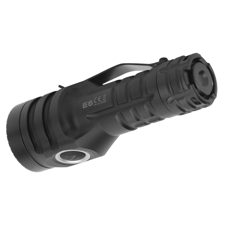 Rechargeable Flashlights Long Illuminating Distance 5 Level Adjustable DualSwitch USB