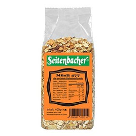 Seitenbacher Müsli geröstet I mit Honig I Vollkorn I Granola I Crunchy I (1x 400 g)
