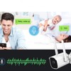 Outdoor Security Camera 1080P HD Wireless Smart Camera Voice Intercom