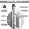 Vikastar Thermos Flask, 0.5 L Leak-Proof, Stainless Steel, BPA-Free, Drinking