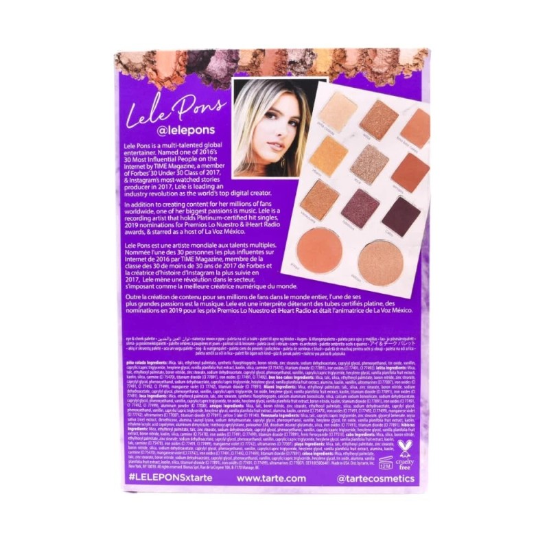 tarte Lele Pons Eye & Cheek Palette