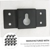 KOMBIUDA 30 PCS Hanger Connector for Audio Speaker Iron Hanging