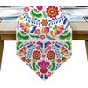 Mexican Table Runners for Fiesta Day of The Dead Dia