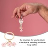 PACKOVE Decor Cherry Blossom Keychain key Wallet Keychain Key Hanging