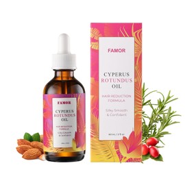 Cyperus Rotundus Oil 60ml / 2.0Fl Oz-Natural Cyperus Rotundus Oil Moisturizing & Soothing For Reducing Body Hair GrowthWomen & Men All Skin Types