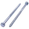 SKIR'CO (Pack of 8) DIN 571 Galvanised Steel Hex Head