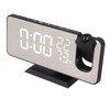 FM Radio LED Digital Smart Alarm Clock LED Digital Projection
