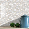 Targawerelax Tile Sticker Peel and Stick Wallpaper, Stick On Backsplash