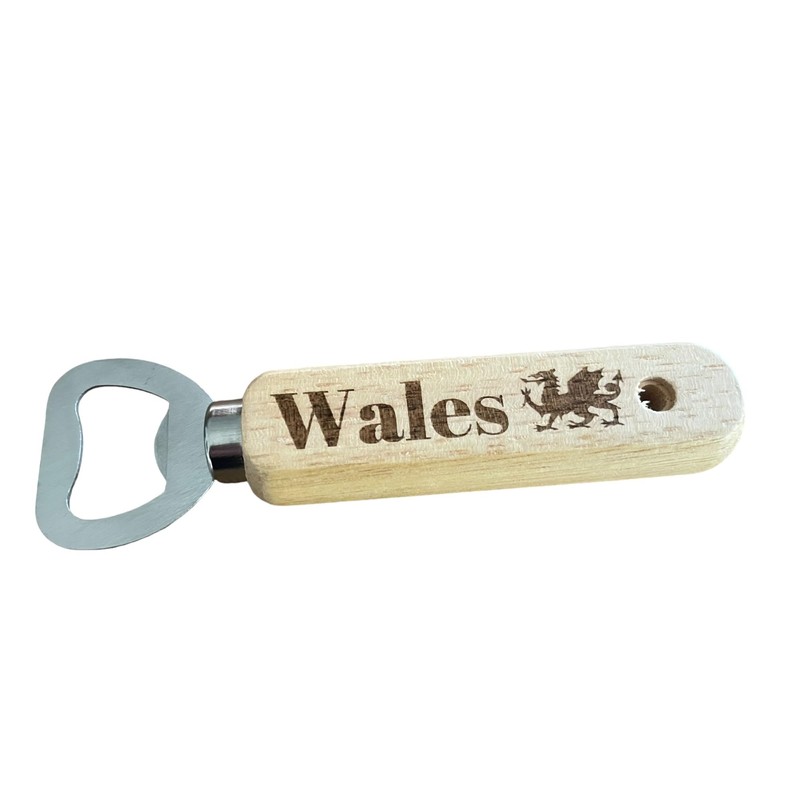 Ashton and Finch Wooden Welsh Bottle Opener – Welsh Gift