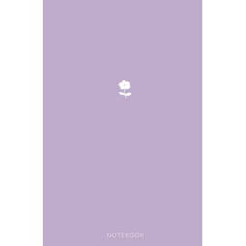 Notebook: Music Sheet A5 - 5.5” X 8.5” - 120 pages - Botanical design - Purple