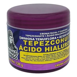 Crema Ácido Hialurónico  Tepezcohuite Uso De Noche 120 G                                                                                              