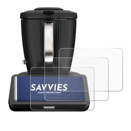 Savvies 3 Pack Screen Protector compatible with Vorwerk Thermomix TM7 Protection Film Clear
