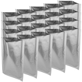 Dry-Packs 1-Gallon, 10"x16" Mylar Moisture & Static Shielding Bags, 20 Pack - for Food Shipping & Storage
