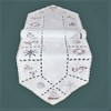 Raebel Tablecloth Table Runner Table Cloth Maritime Embroidery Wool White