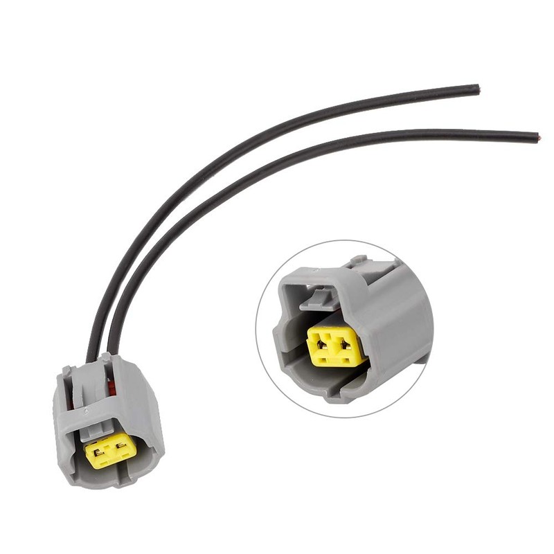 EVGATSAUTO Thermostat Replacement Parts Plug Wiring Harness of Coolant Temperature