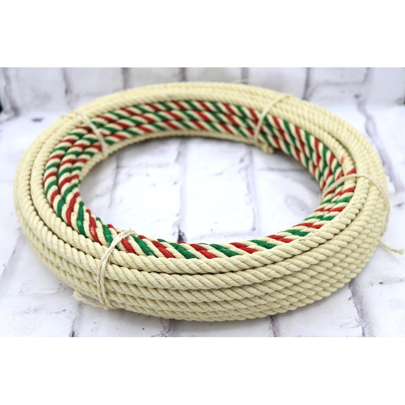 Mexican 55Ft (17m) Charro Ixtle Maguey SOGA Rope Lasso