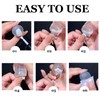 Double Sided Nail Art Stamper Clear Silicone Nail Stamper Jelly