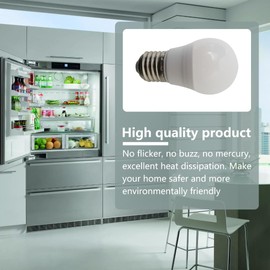 WELURE for Whirlpool Refrigerator Freezer LED Light Bulb W11125625 W10820003 W11216993 4396822 Replacement, Replaces AP3778053 1059249, 3.6W