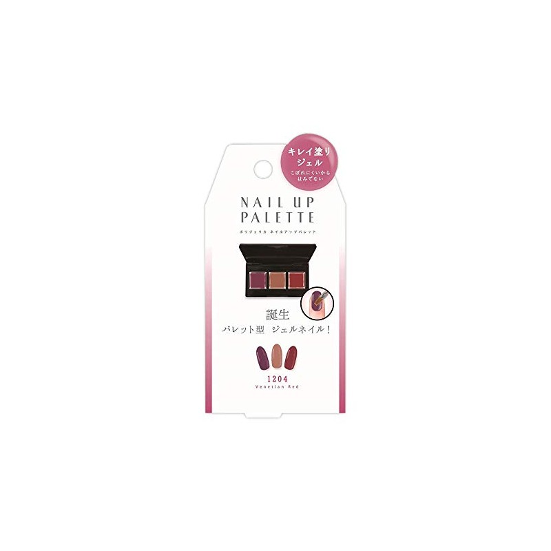 Beauty World Polyjerica Nail Up Palette Venetian Red Gel Nail