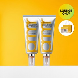 Primera Repairing Cera Capsule UV Protector Duo (40mlX2) (SPF50+/PA++++) + 5 Lounge Experience Kit / 프리메라 리페어링 세라캡슐 UV 프로텍터 듀오(40mlX2) (SPF50+/PA++++)+라운지 5종 체험KIT