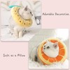 ANWA Adjustable Cat Cone Collar Soft, Cute Cat Recovery Collar,
