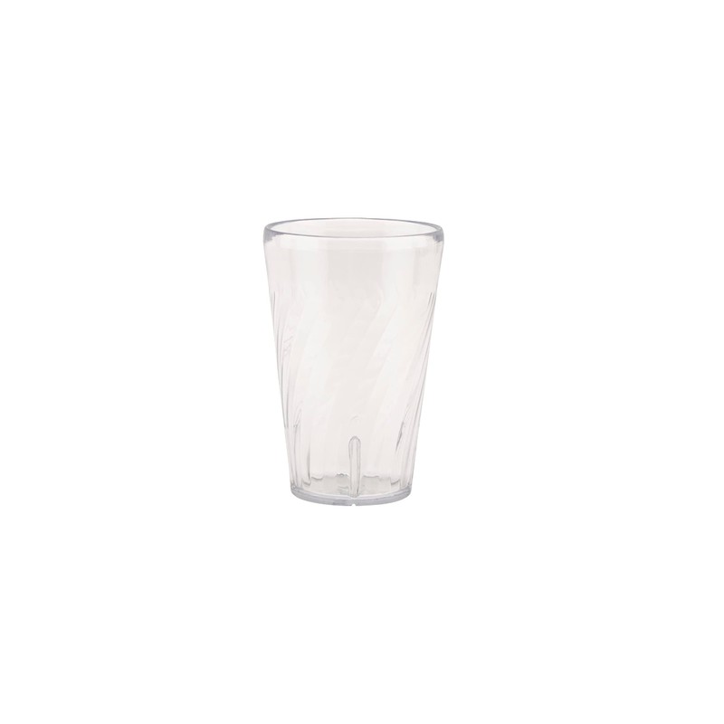 G.E.T. 2212-1-CL-EC Clear 12 oz. Tumblers, SAN Plastic (Pack of