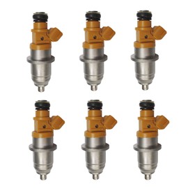 6x Fuel Injectors For 2003 up Yamaha Outboard HPDI 250 300HP 60V-13761-00-00 MD361845 MR560555 MD36184