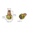 RIVERWELD TIG Gas Lens Stubby Collet Bodies 45V27S 10N25S 1/8''