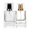 Enslz 50ml 1.7 OZ Refillable Glass Perfume Bottles Empty Travel