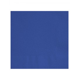 True Navy Blue Solid Luncheon Napkins - (Pack of 20) - Premium Quality - Stylish & Chic Design - Perfect for Parties, Events, and Everyday Use
