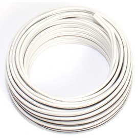 Speaker Cable 2x0,5 mm – White – CCA Audio Cable Box Cable 10 m