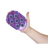 Magnet-Massage-Striegel, lila