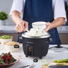 Elite Gourmet ERC003B Electric Rice Cooker with Automatic Keep Warm