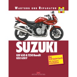Suzuki GSF 650 & 1250 Bandit, GSX 650 F: Wartung und Reparatur