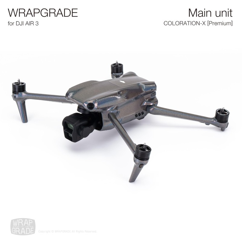 WRAPGRADE Skin Stickers Compatible with DJI Air 3 | Full