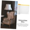 COHEALI Window Insulation Film Roll Weatherproof Heat Retention for Winter