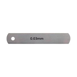 Niigata Seiki SK S075-003 Cicunes Gauge (Gap Gauge), Leaf, 3.0 x 0.01 inches (75 x 0.03 mm), Made in Japan