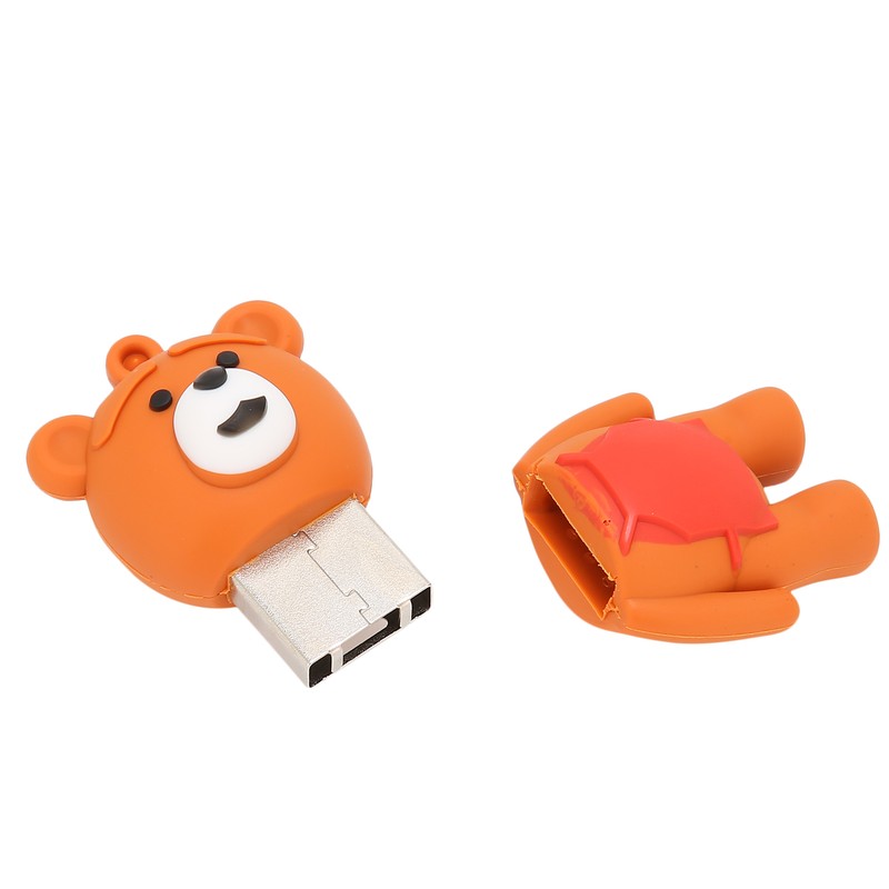 Cartoon U Disk Bear Appearance High Speed Bulk Storage Flash