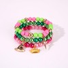 BSJELL 3 Pcs Friendship Elphaba Glinda Matching Bracelets Crown Witch